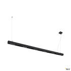 SLV - Q-LINE®, suspension intérieure, 2m, noir, LED, 93W, 4000K, variable