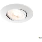SLV - EASY INSTALL QPAR51/GU10, encastré, blanc mat, 20W max