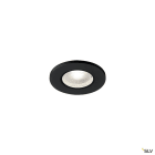 SLV - KAMUELA ECO, encastré, noir, LED 6,5W 4000K, 38°, variable, IP65