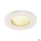 SLV - DOLIX OUT, rond, QPAR51, GU10, encastré, blanc, max. 50W