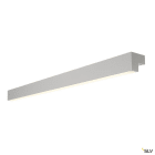 SLV - L-LINE 120, applique intérieure, argent, LED, 18,5W, 3000K, IP44