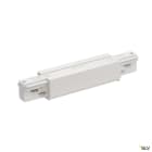 SLV - EUTRAC connecteur avec alimentation, blanc RAL 9016