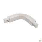SLV - EUTRAC®, connecteur flex, intérieur, pour rail 3 allumages en saillie, blanc