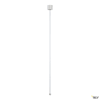 SLV - EUTRAC suspension rigide pour rail 3 allumages, blanc RAL 9016, 120cm