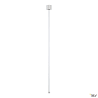 SLV - EUTRAC suspension rigide pour rail 3 allumages, blanc RAL 9016, 120cm
