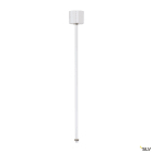 SLV - EUTRAC suspension rigide pour rail 3 allumages, blanc RAL 9016, 60cm