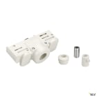 SLV - Adaptateur rail 3 allumages pour suspensions, intérieur, blanc