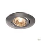 SLV - EASY INSTALL SLIM LED, encastré, alu brossé, 6,2W, 3000K