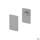 SLV - H-PROFIL, embouts, gris, 2 pièces