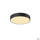 SLV - MEDO 40 AMBIENT, applique et plafonnier LED, intérieur, rond, noir, 30 W, IP 20