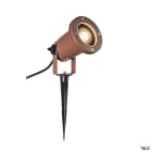 SLV - BIG NAUTILUS, projecteur extérieur, spot piquet, rouille, GU10 11W max., IP65