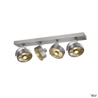 SLV - KALU 4, applique/plafonnier, alu brossé, QPAR111 4x75Wmax.