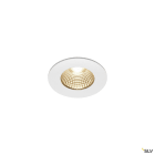 SLV - PATTA-I encastré downlight, rond, blanc, LED 7,3W 1800-3000K