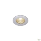 SLV - PATTA-I encastré downlight, rond, alu brossé, LED 7,3W 1800-3000K