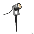 SLV - LED SPIKE, projecteur extérieur, spot piquet, anthracite, LED, 6W, 3000K, IP55