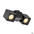 SLV - ALTRA DICE spot 2, plafonnier, noir, 2x GU10, max. 2x 50W