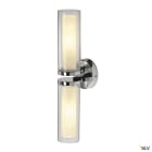 SLV - WL 106, applique intérieure, double, chrome, E14, 2x 40W max, IP44