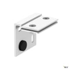 SLV - H-PROFIL, supports muraux, blanc, 2 pièces