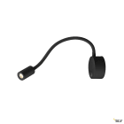SLV - DIO FLEX PLATE LED applique, noir, 1,9W, 3000K