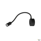 SLV - DIO FLEX PLATE LED applique, noir, 1,9W, 4000K