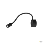 SLV - DIO FLEX PLATE LED applique, noir, 1,9W, 4000K