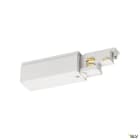 SLV - S-TRACK DALI, Alimentation, terre droite, blanc