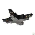 SLV - S-TRACK, conecteur en X, Dali, pour rail 3 allumages, intérieur, noir