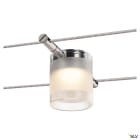 SLV - COMET LED, spot pour câble tendu T.B.T. intérieur, chrome, LED, 6,3W, 2700K