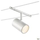 SLV - NOBLO SPOT, spot pour câble tendu T.B.T. intérieur, blanc, LED, 8,5W, 2700K