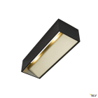 SLV - LOGS IN L, applique intérieure, noir/laiton, LED, 17W, 3000K, variable