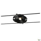 SLV - DURNO, spot pour câble tendu T.B.T. TENSEO intérieur, noir, LED, 6W, 2700K