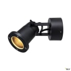 SLV - NAUTILUS 25, applique et plafonnier extérieur, noir, GU10, 11W max, IP54