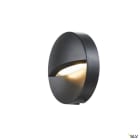 SLV - DOWNUNDER OUT, encastré mural extérieur, rond, anthracite, LED, 4,5W, 3000/4000K