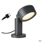 SLV - ESKINA 30, borne extérieure, anthracite, LED, 14,5W, 3000/4000K, IP65, variable