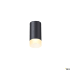 SLV - ASTINA, plafonnier intérieur, noir mat, GU10/QPAR51, 10W max