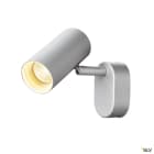 SLV - NOBLO, applique et plafonnier intérieur, simple, argent, LED, 8W, 2700K, variabl