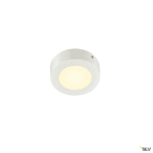 SLV - SENSER 12, plafonnier intérieur, rond, blanc mat, LED, 8,2W, 3000K, variable Tri