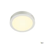 SLV - SENSER 24, plafonnier intérieur, rond, blanc mat, LED, 15W, 3000K, variable Tria