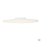 SLV - PANEL 60, plafonnier intérieur, rond, blanc, LED, 43W, 3000K, variable Dali
