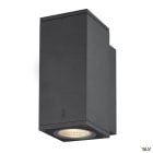 SLV - ENOLA, applique extérieure, carré, S, anthracite, LED, 6W, 3000K/4000K, IP65