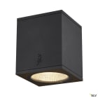 SLV - ENOLA, plafonnier extérieur, carré, M, anthracite, LED, 10W, 3000K/4000K, IP65
