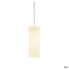 SLV - QUADRASS, suspension intérieure, blanc/chrome, E27, 40W max