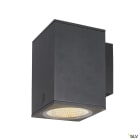 SLV - ENOLA, applique extérieure, carré, L, anthracite, LED, 35W, 3000K/4000K, IP65