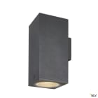 SLV - ENOLA, applique ext, carré, L, anthracite, LED, 53W, 3000K/4000K, IP65, up/down