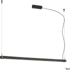 SLV - NOYA, suspension intérieure, noir, LED, 32W, 2700/3000K, interrupteur CCT, varia