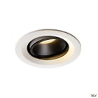 SLV - NUMINOS® MOVE M, encastré downlight, intérieur, blanc/noir, LED, 17,55W, 20°