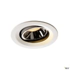SLV - NUMINOS® MOVE M, encastré downlight, intérieur, blanc/chrome, LED, 17,55W, 20°