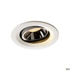 SLV - NUMINOS® MOVE M, encastré downlight, intérieur, blanc/chrome, LED, 17,55W, 55°