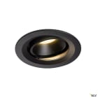 SLV - NUMINOS® MOVE M, encastré downlight intérieur, noir/noir, LED, 17,55W, IP20, 40°