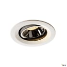 SLV - NUMINOS® MOVE M, encastré downlight, intérieur, blanc/chrome, LED, 17,55W, 20°
